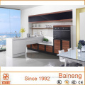 2016 New Design Australia style teak wood kitchen cabinet from Guangzhou professional kitchen cabinet manufacturer